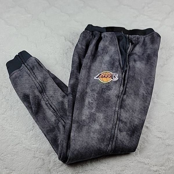 ZIP WAY TEAR AWAY NBA Los Angeles Lakers Joggers Pants Men's Medium