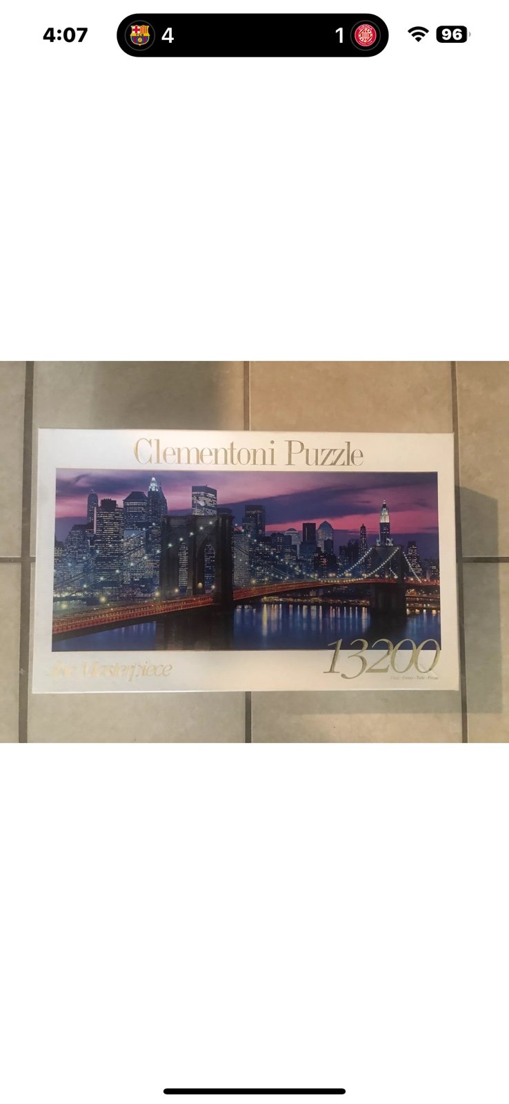 13200 Piece Clementoni New York City Jigsaw Puzzle