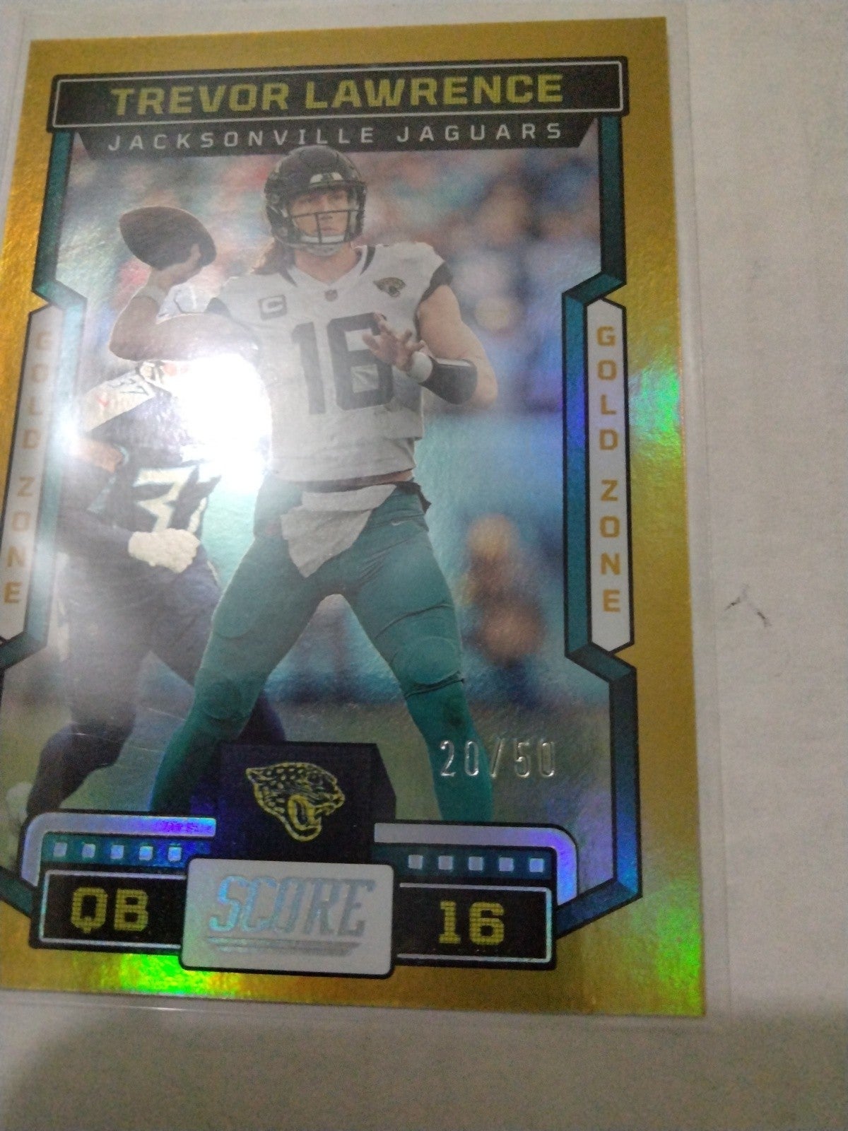 Trevor Lawrence football store card