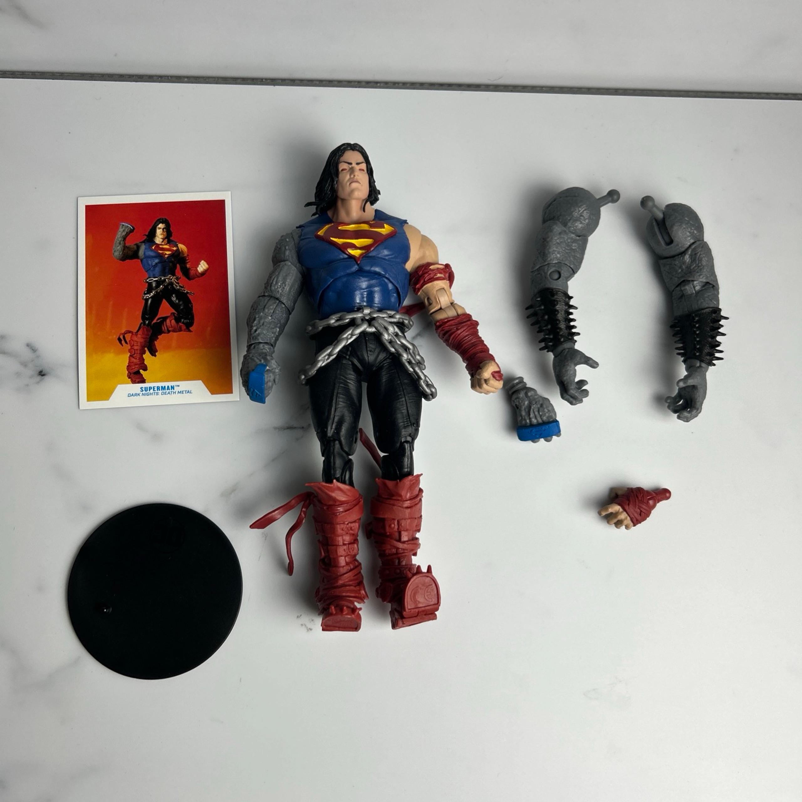 DC Multiverse Death Metal Superman Dark Father Build-A-Figure - McFarlane Toys