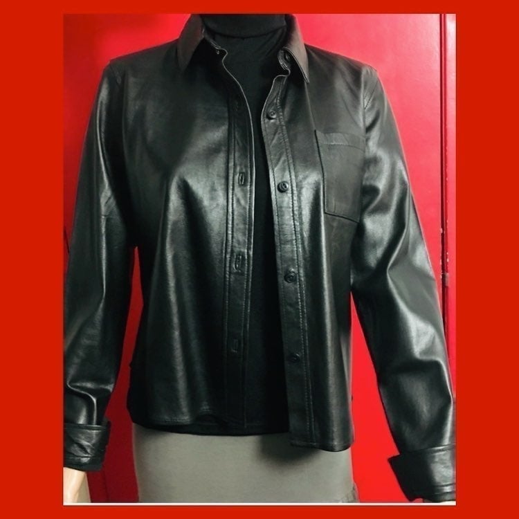 RALPH LAUREN Biker Black Shirt/Jacket