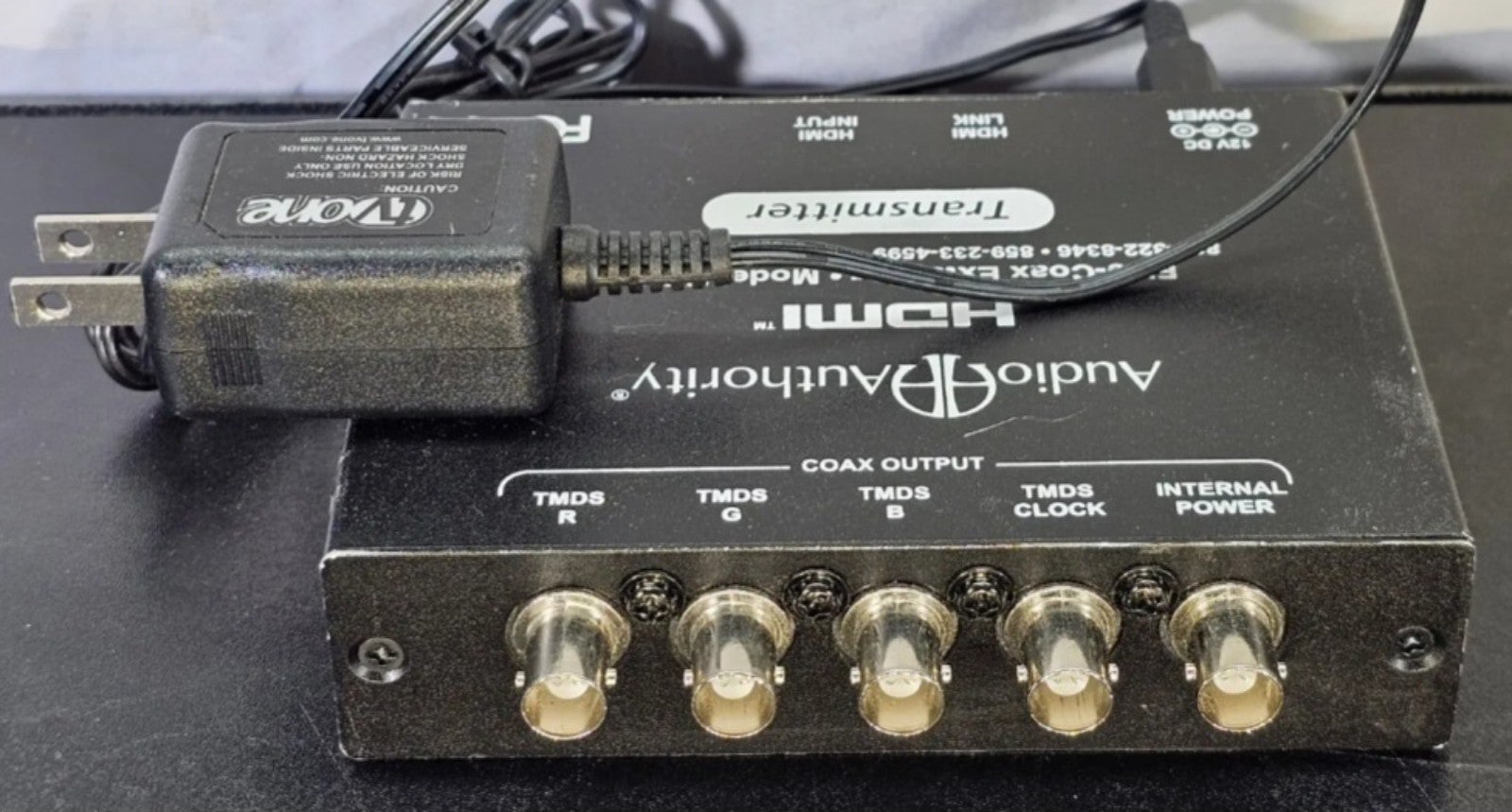 Audio Authority HCX-11 HDMI Five Coax Extentder