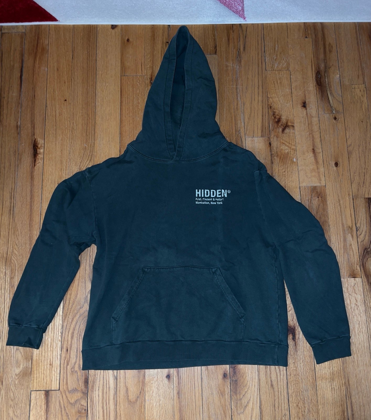 Hidden New York Wavy Logo ppf Hoodie, L