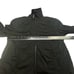 THEORY Bomber Cropped Lightweight Wool Blend Jacket Zip Ruching Black S 58-3