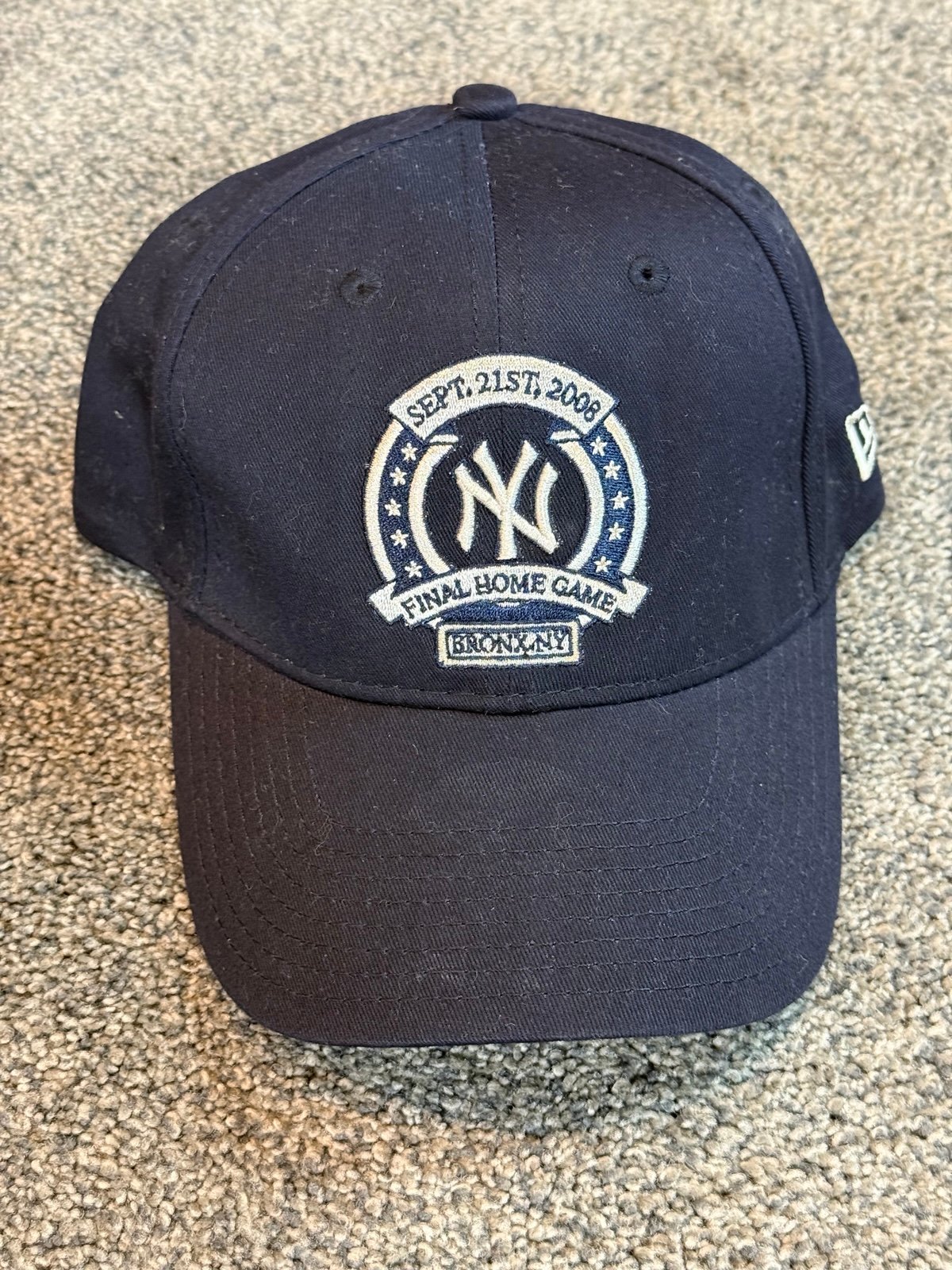 New York Yankees New Era Velcro Back Baseball Cap Hat