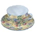 Shelly Vtg Tea Cup/Saucer Bone China Summer Glory Chintz Hydrangea Rare READ