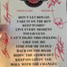 REO Speedwagon signed setlist! 2 of 25