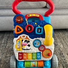 New Sit-To-Stand Learning Walker (Frustration Free Packaging), Blue