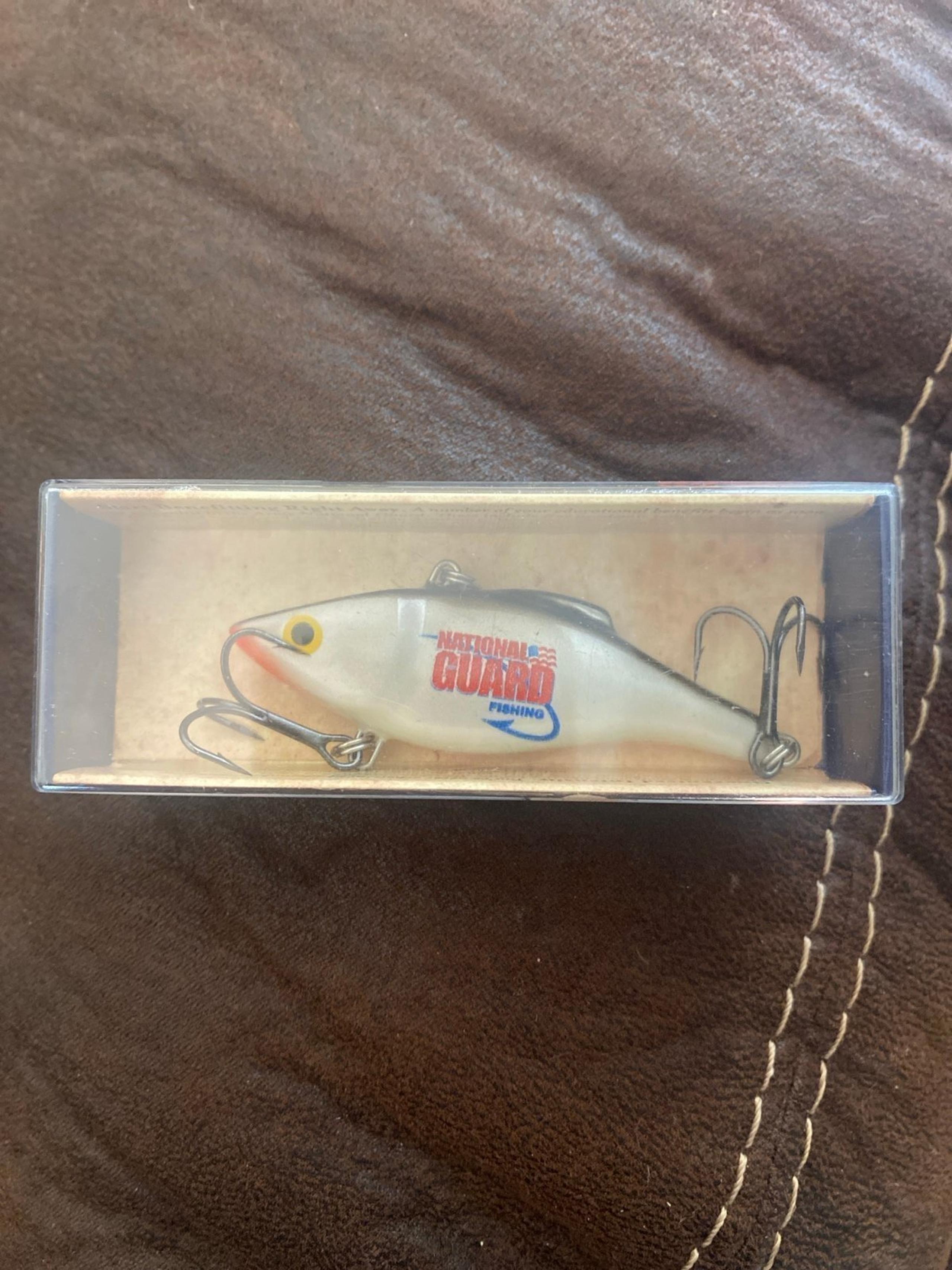 Rapala National Guard  Vintage fishing lure , USA! Collectors item
