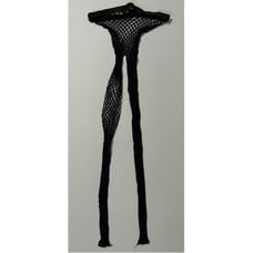 Black Fishnets Fishnet Stockings Tights Pantyhose Hosiery Lingerie Size S/M