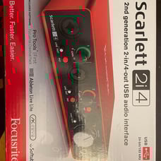 BRAND NEW IN BOX: Focusrite Scarlett 4i4 Gen 2 Audio Interface