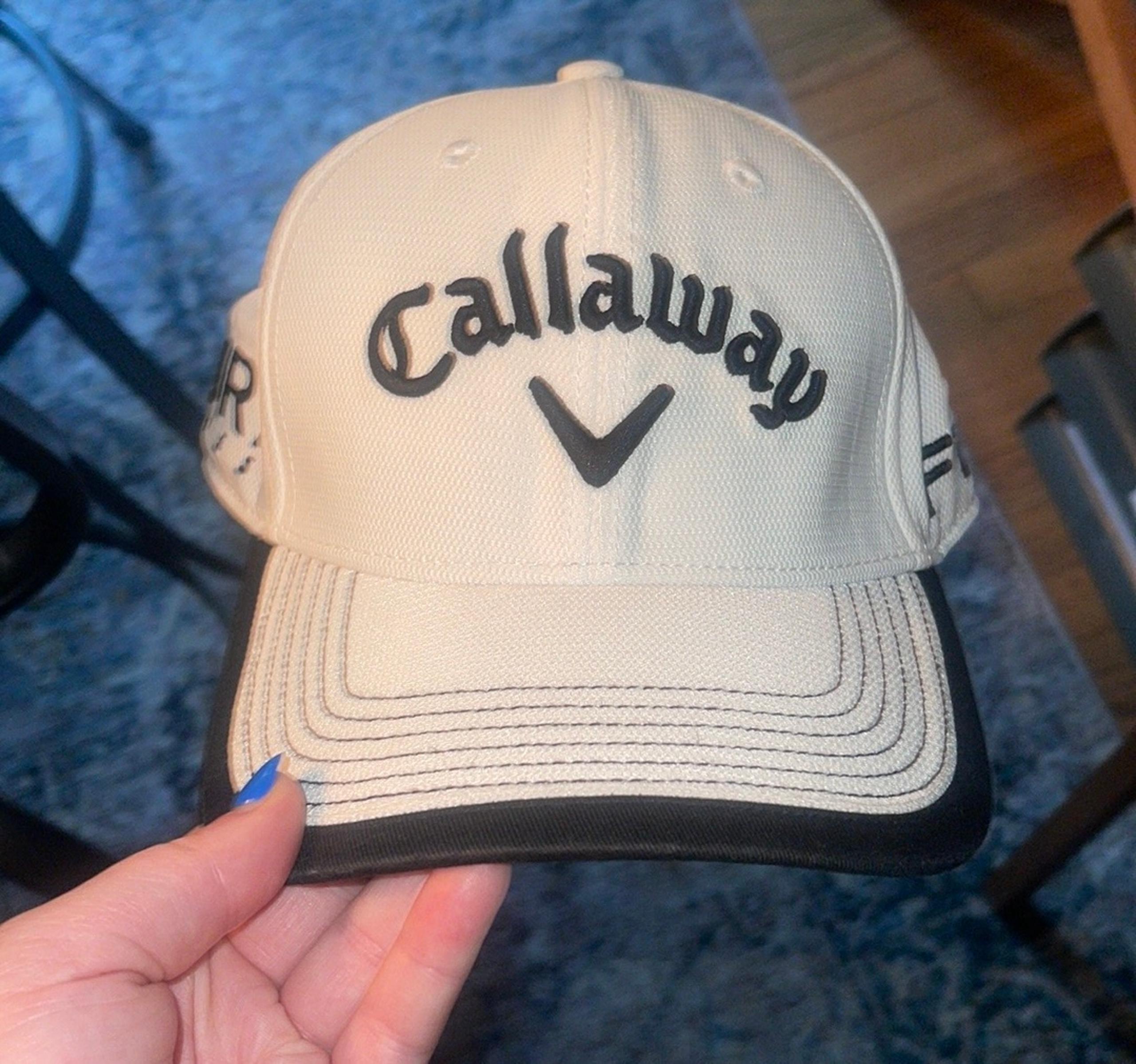 Callaway Men’s Baseball Golf Hat White Adjustable Callaway Golf Unisex