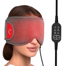 Comfytemp USB Wearable 3 Heat Settings Dry Eye Warm Compress Heated Eye Mask