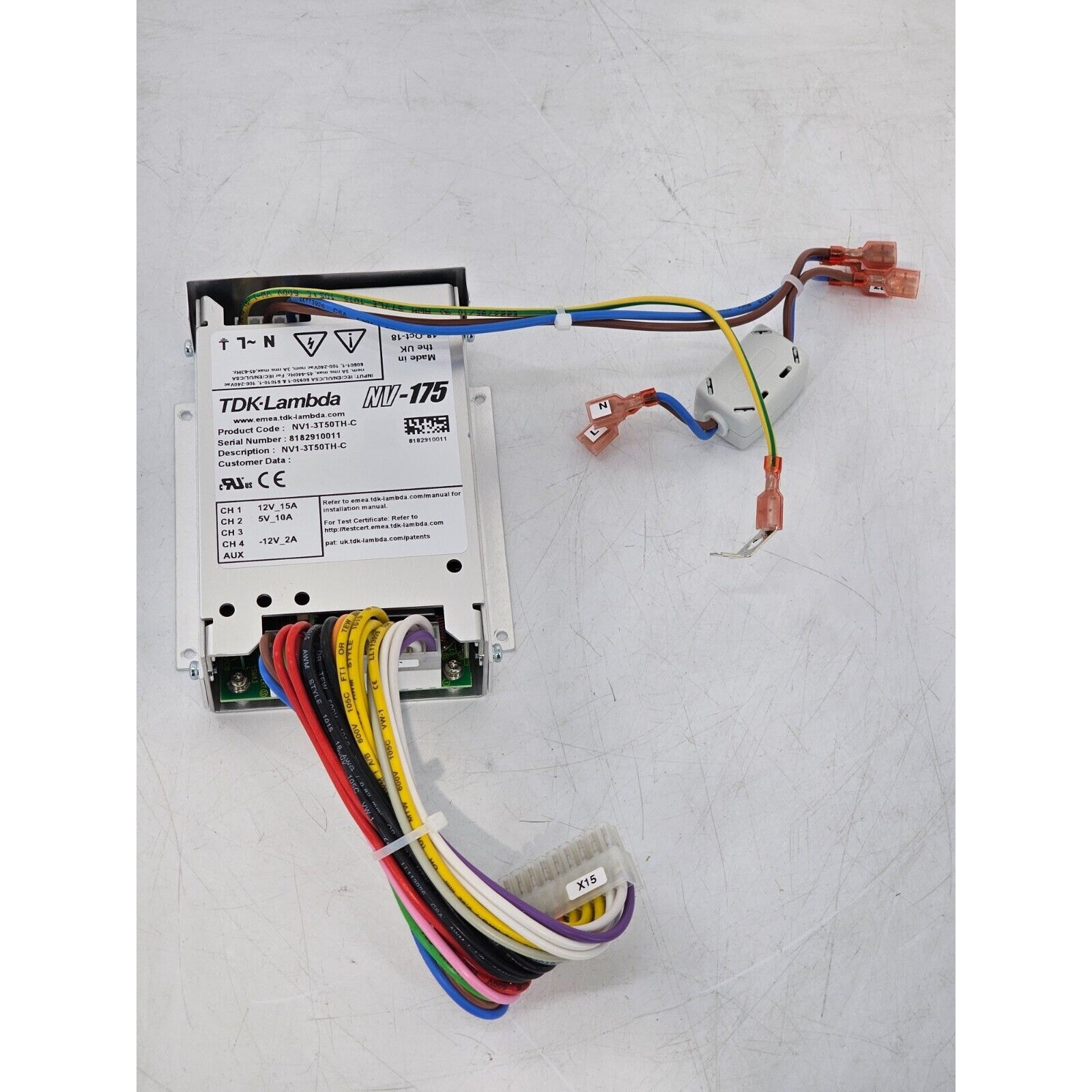 1pcs TDK-Lambda Switching Power Supply Module NV1-3T50TH-C NV-175