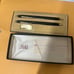 Vintage Cross #2501 Classic Black Ball Pen and Pencil Set w/ Box