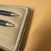 Vintage Cross #2501 Classic Black Ball Pen and Pencil Set w/ Box