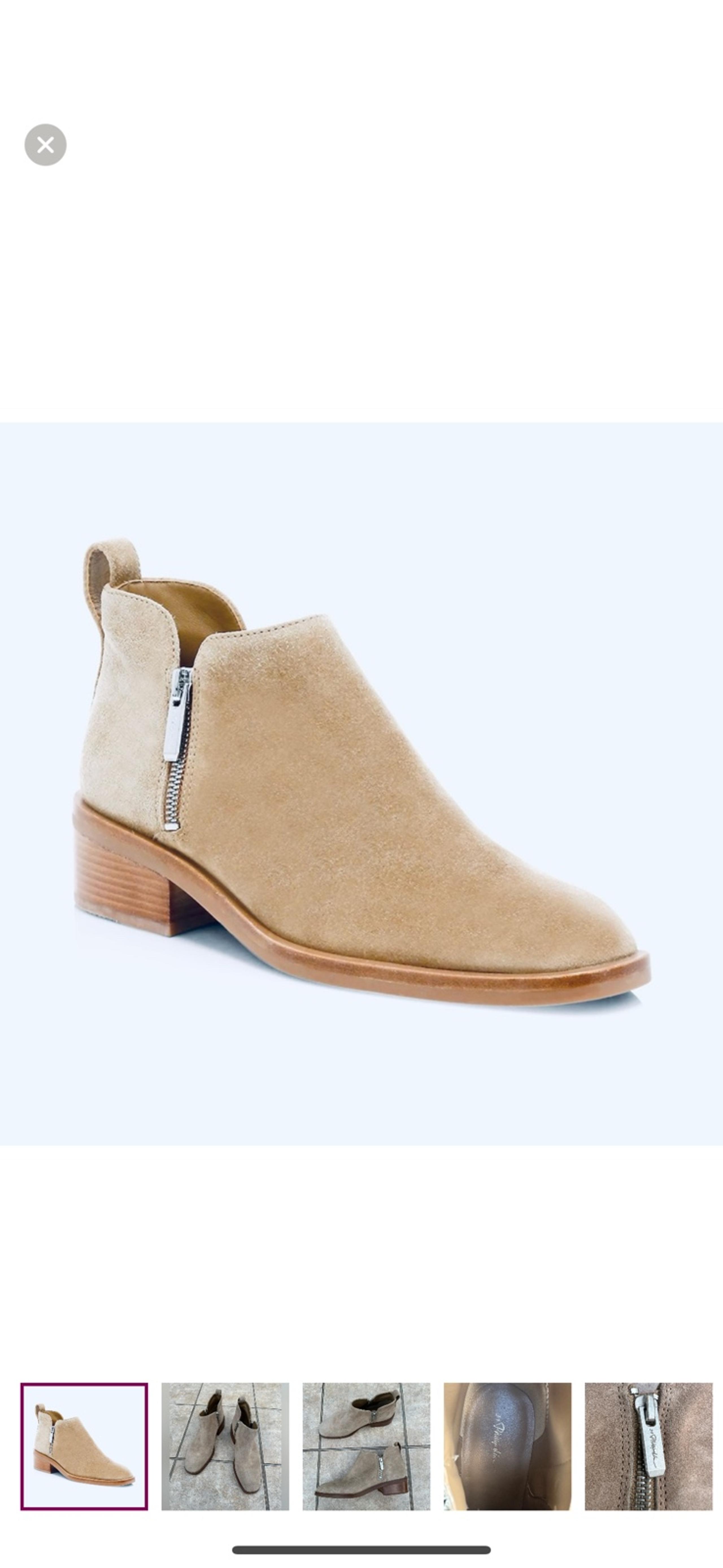 3.1 Phillip Lim  Alexa Suede Ankle Boots