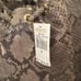 NWT Michael Kors Snakeskin hobo style handbag