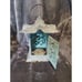 Partylite GARDEN LANTERN Japanese Verdigris Cast Iron Pagoda Retired 1999