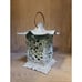 Partylite GARDEN LANTERN Japanese Verdigris Cast Iron Pagoda Retired 1999