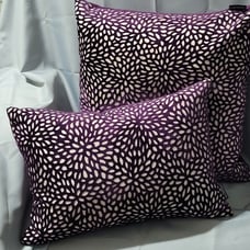 Casa Decor Decorative Pillows Zipper Closure and Duck Father Inserts Set of 2