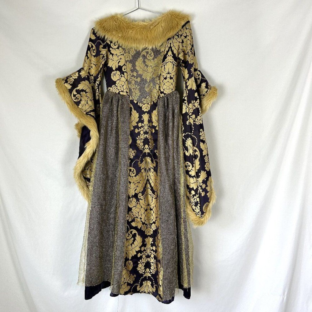 Chasing Fireflies Reenactment Costume Dress Midlevel Dress Youth 10 gold purple