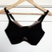 Honeylove CrossOver Wireless Bra Womens Size M Black