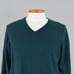 L.L. Bean Green V-neck Sweater Medium