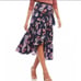 Gianni Bini Rosalina Navy Floral Skirt 2