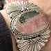 Rhodochrosite Sterling southwestern sterling cuff