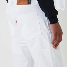 Levi's Skate Carpenter Strong Jeans Button Fly White Big E