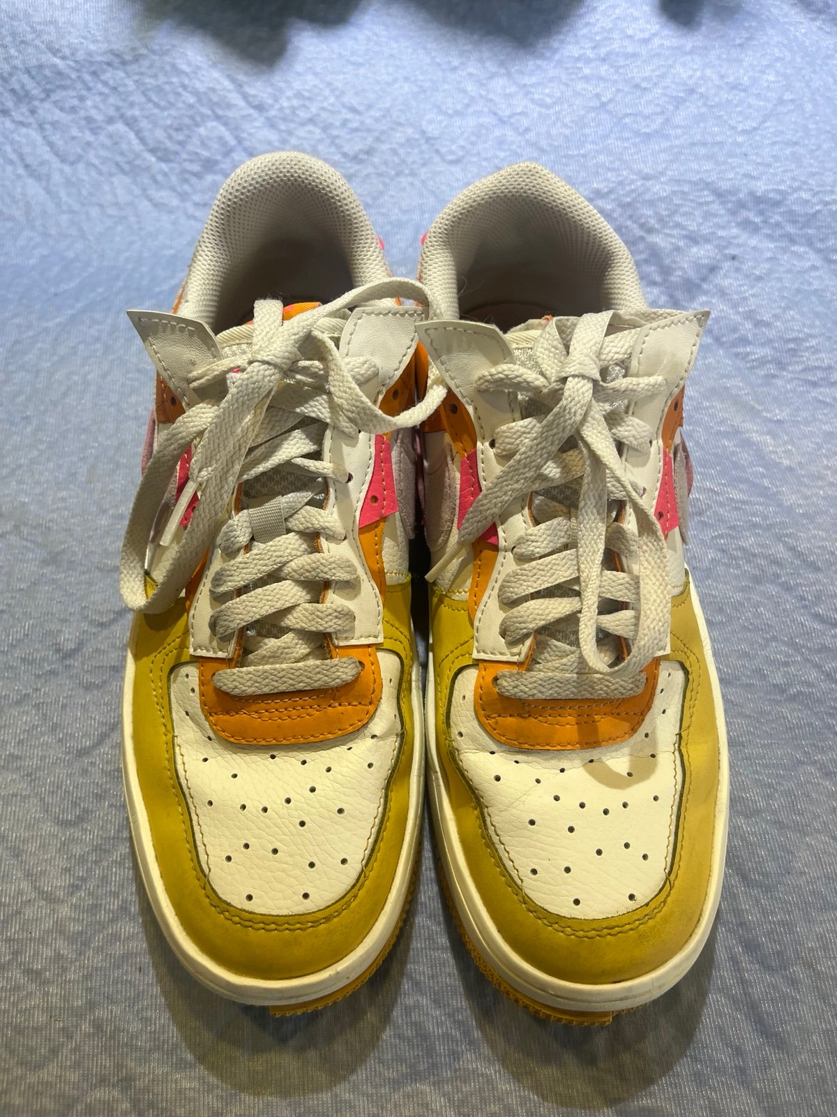 Nike Air Force 1 Fontanka 'Sunrise' DX2675-100 Women's Size 8.5