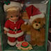 NWT!! Vintage 2000 PRECIOUS MOMENTS CHRISTMAS DOLL AND TEDDY BEAR