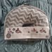 Boppy Luxe Gray Whales pillow