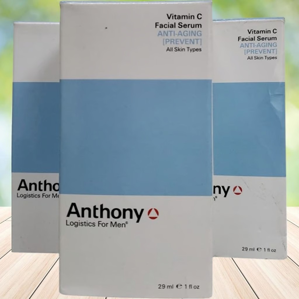 3 Bottles Logistics For Men Vitamin C Facial Serum By Anthony