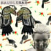 Baublebar Black Toucan Bird Crystal Multi-Color Accent Movable Post Earrings