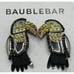 Baublebar Black Toucan Bird Crystal Multi-Color Accent Movable Post Earrings