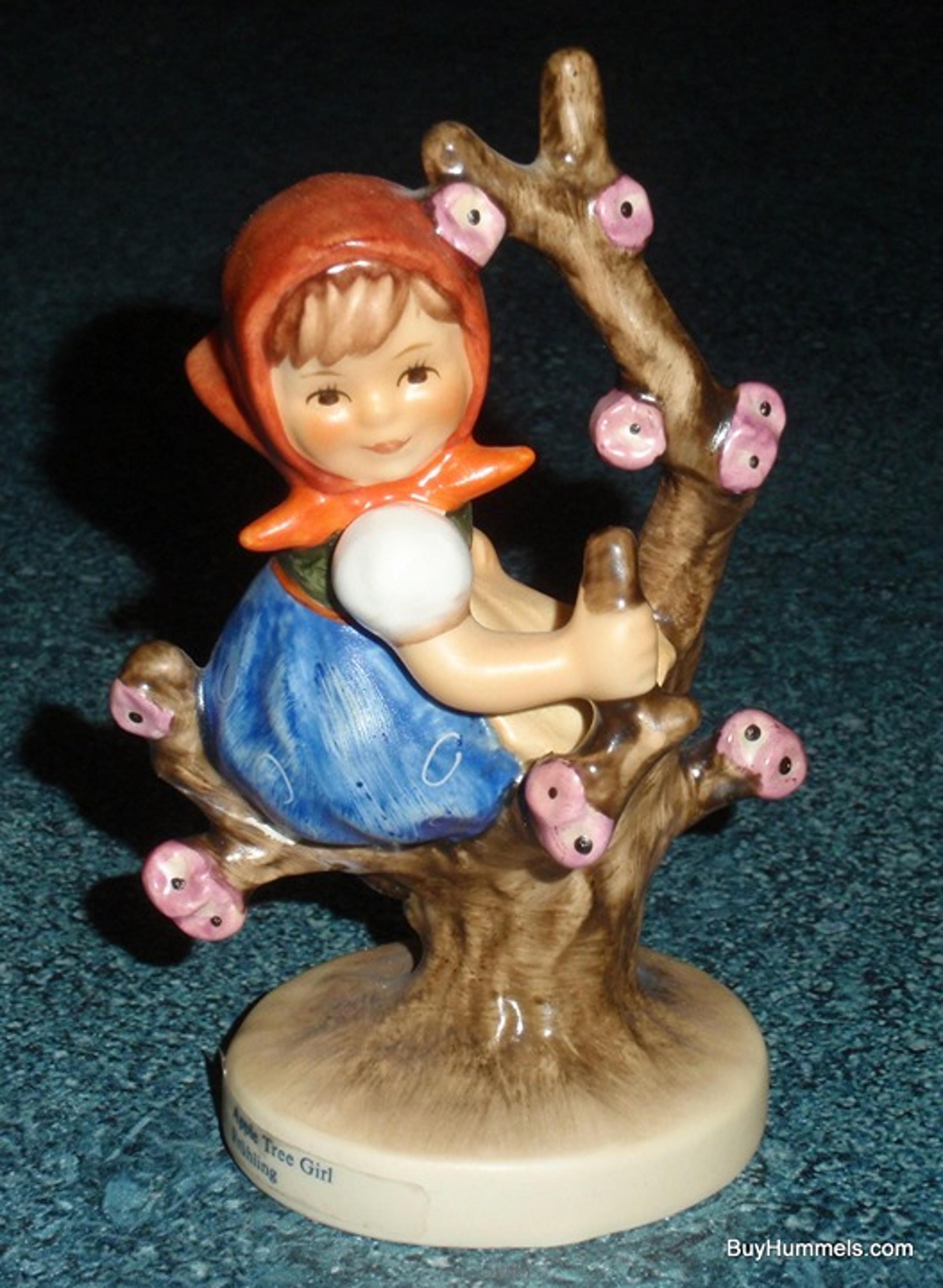 "Apple Tree Girl" Goebel Hummel Figurine TMK6 #141 3/0 Little Girl in Apple Tree