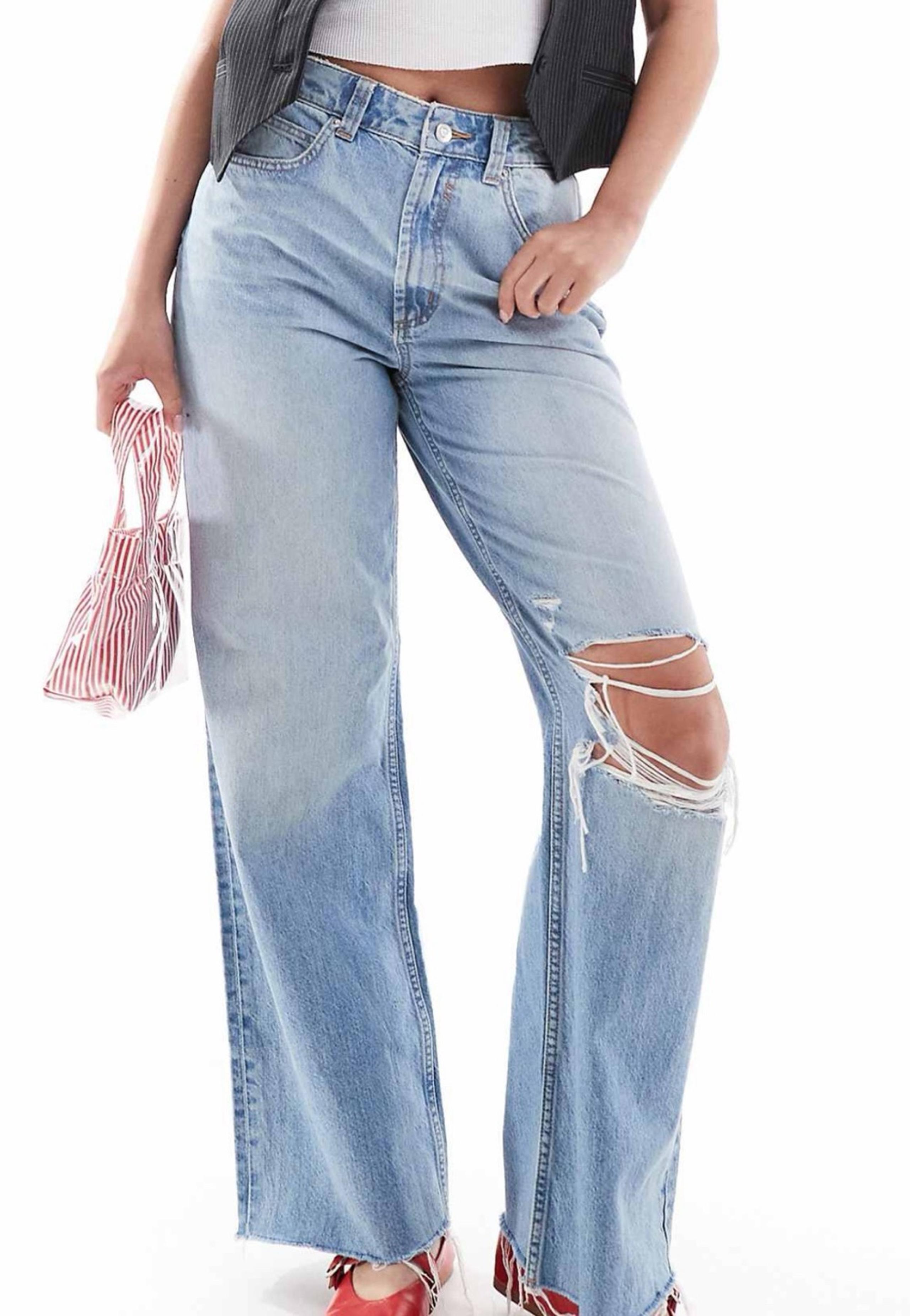 ASOS Hourglass wide leg Jean