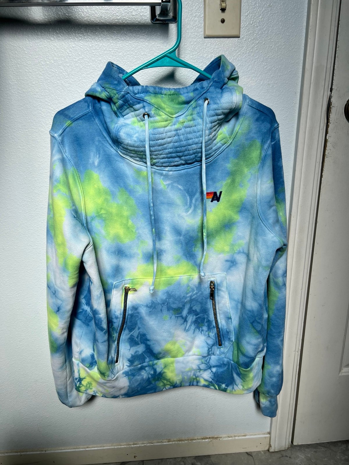 Aviator nation tie dye ninja hoodie