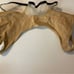Kelle dance costume tan black bolero ruffle jacket corset crop top only MA adult