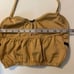 Kelle dance costume tan black bolero ruffle jacket corset crop top only MA adult