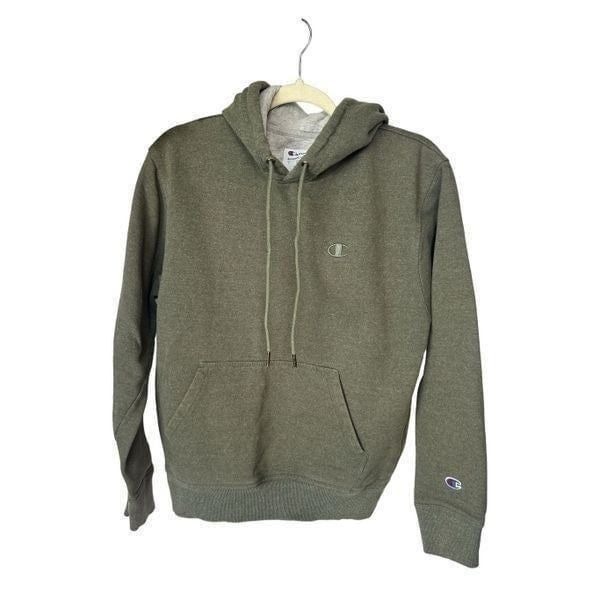 Champion Men's Reverse Weave Pullover Hoodie sz small olive green