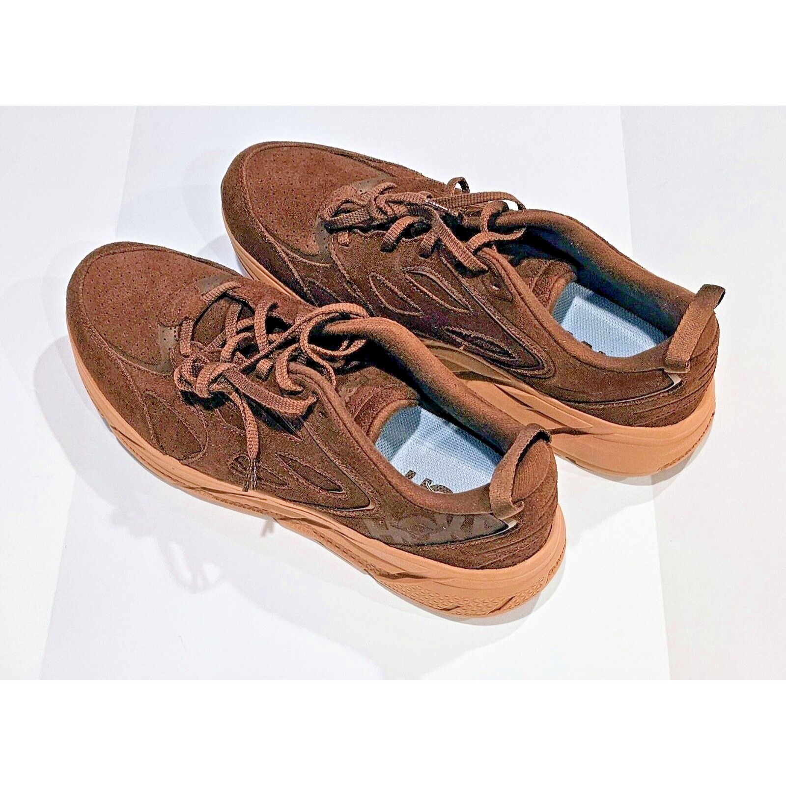 HOKA ONE ONE Unisex's Flat Hiking Shoe Cappuccino Cork Size 15W 14M