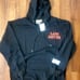 Gallery Dept Men’s Pullover Hooded Sweatshirt Black/Red Size XL