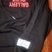 Gallery Dept Men’s Pullover Hooded Sweatshirt Black/Red Size XL