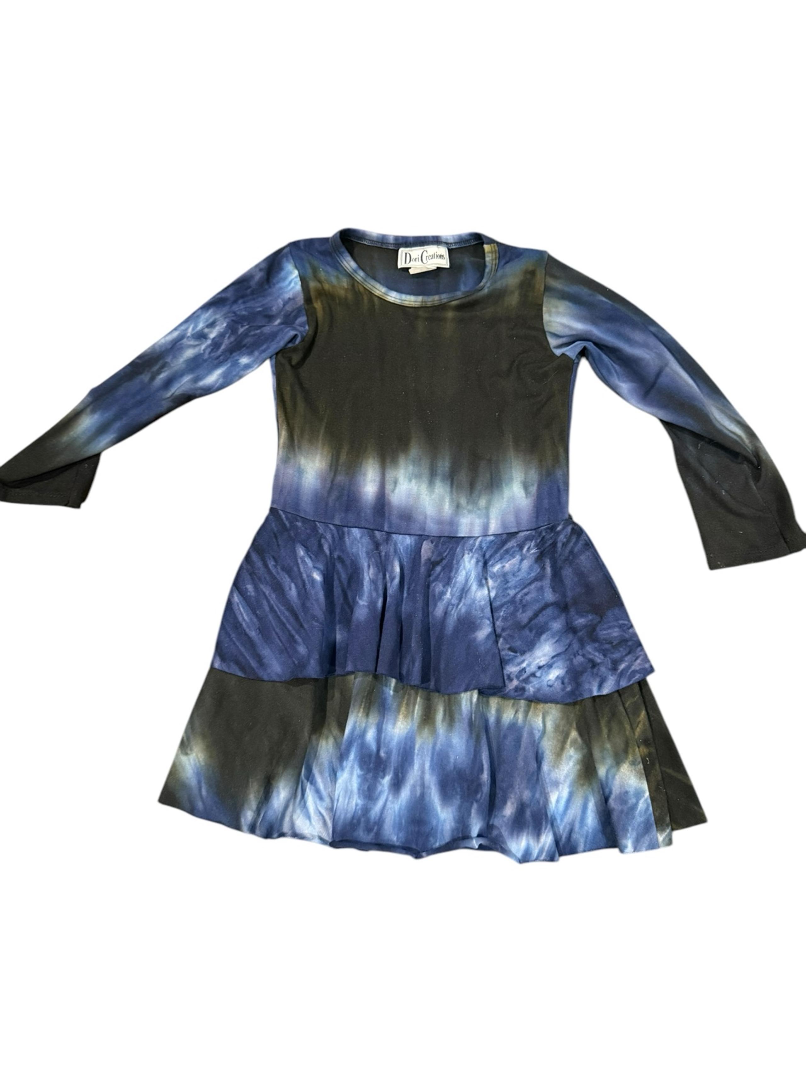 Girls Size 5 Dori Creations Tie Dye Swing Dress