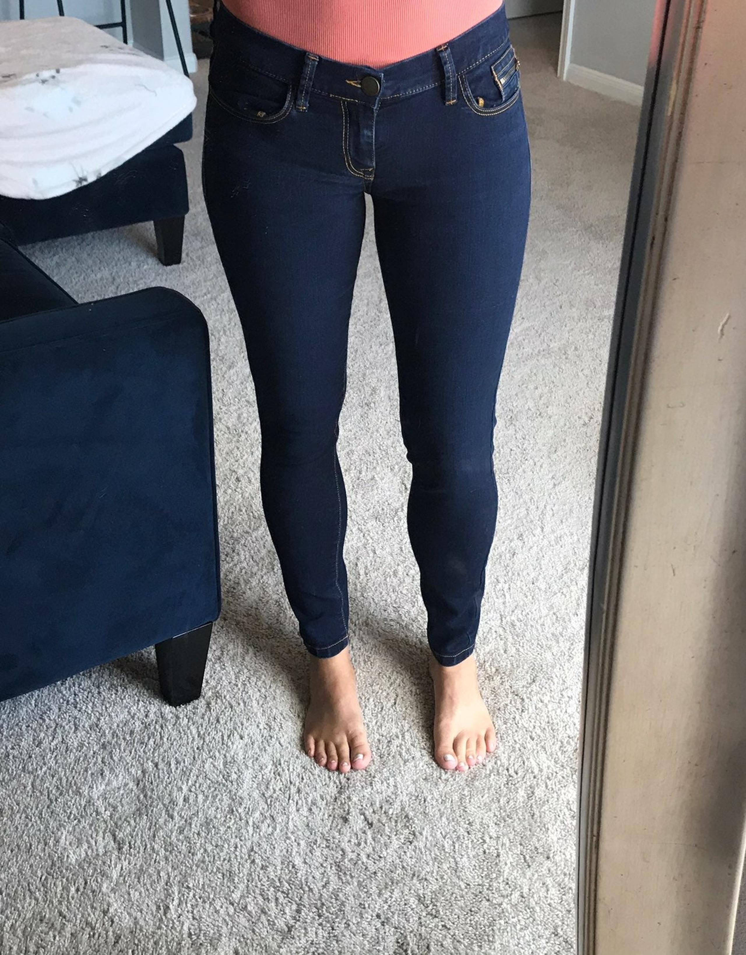 Sneak Peek Skinny Denim Jeans