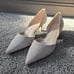 Pelle Moda Kenny Suede Heels with Scallop Trim NEW size 10