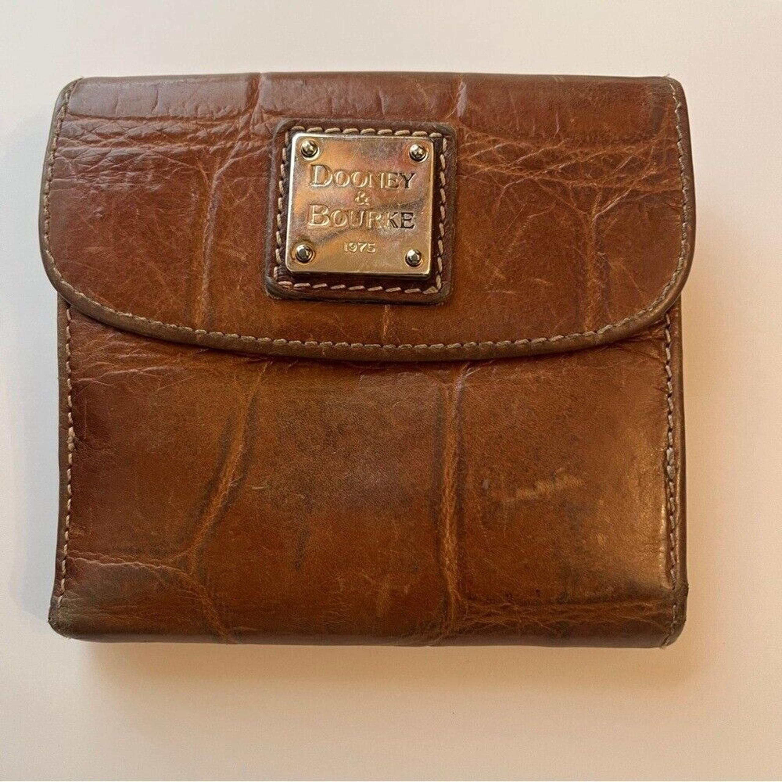 Dooney & Bourke Vintage Brown Leather Women's Wallet